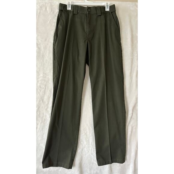 5.11 Tactical Series Olive Green Pants 32 Uniform Mens - Picture 1 of 9